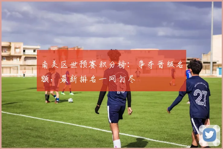南美区世预赛积分榜：争夺晋级名额，最新排名一网打尽