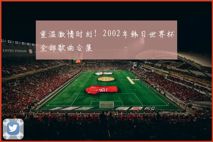 重温激情时刻！2002年韩日世界杯全部歌曲合集